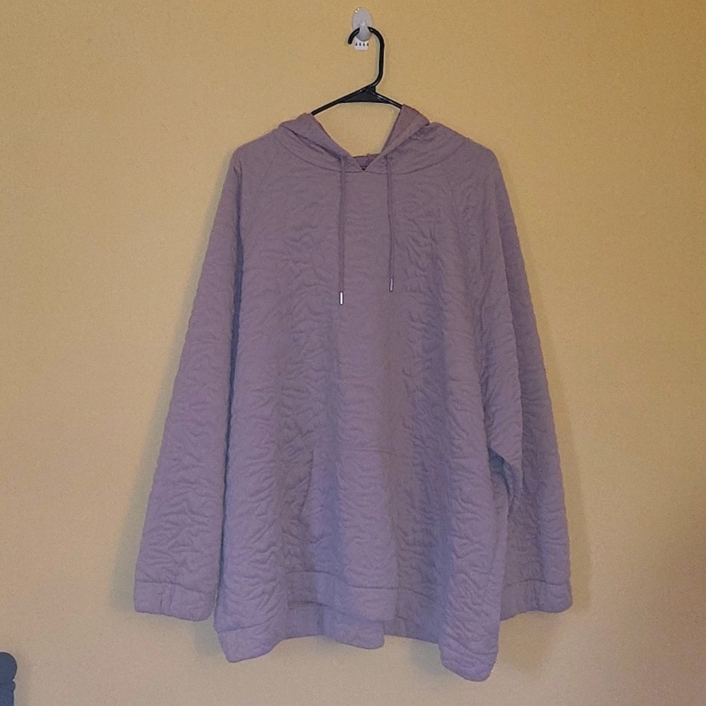 Nine West Mauve/Pink Hoodie Size 5x EUC
